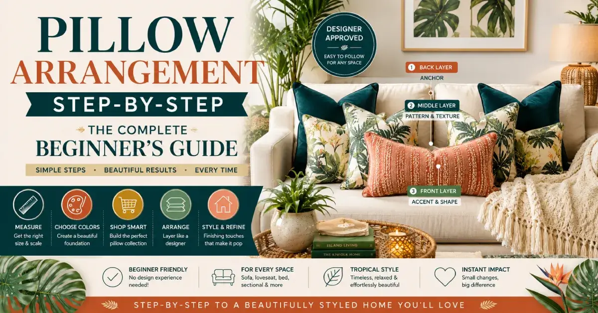 Pillow Arrangement Step-by-Step: The Complete Beginner's Guide (2026) Pillow Arrangement Step-by-Step